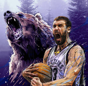 Hình nền Marc Gasol và Grizz — Tecno Phantom Hình nền