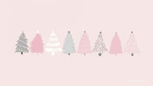 Nền Giáng sinh đơn giản — Cây thông Noel Hình nền