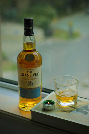 Chai Rượu Whiskey The Glenlivet — Xiaomi Pad 8 Pro Hình nền
