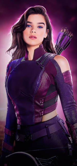 Hình nền chân dung Kate Bishop Hailee Steinfeld — iPhone 13 Pro Max Hình nền