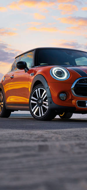 Hình nền chân dung Mini Cooper — iPhone 12 Pro Hình nền