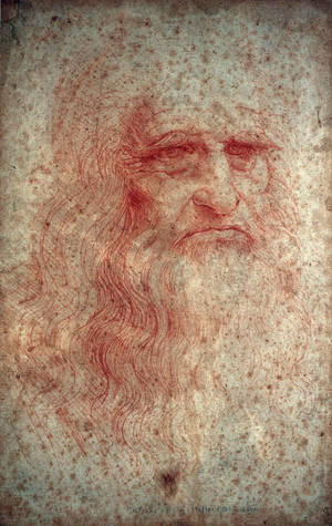 Hình nền Chân Dung Tự Họa Leonardo Da Vinci — Galaxy Tab S10 Lite Hình nền