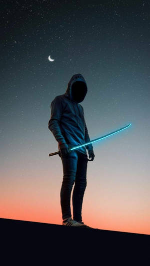 Hình nền Chàng Trai Phong Cách Trong Áo Hoodie.