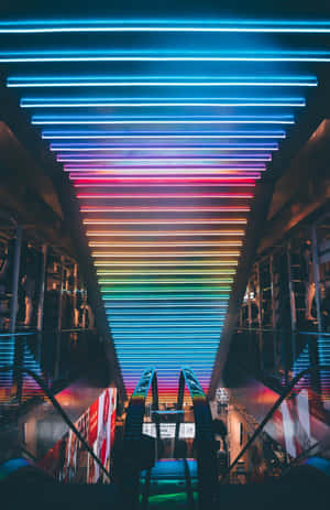 Hình nền Thành phố Neon — Thành phố neon Hình nền