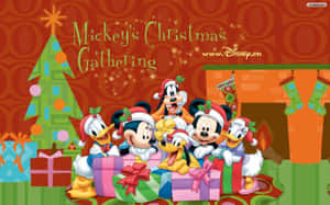 Chào mừng Giáng sinh cùng các nhân vật Disney yêu thích của bạn! — Disney giáng sinh Hình nền
