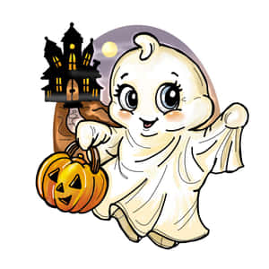Hình ảnh Halloween hoạt hình — Phim hoạt hình halloween Hình nền