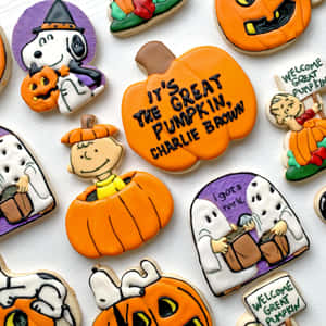 Hình ảnh Charlie Brown Halloween — iPad Pro M4 Hình nền