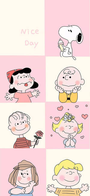 hình nền charlie brown và bạn bè ngày đẹp — iPhone 17 Hình nền