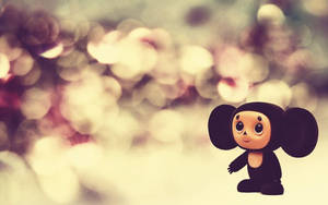 Cheburashka Bokeh Dễ Thương Cho Desktop — Dễ thương desktop Hình nền