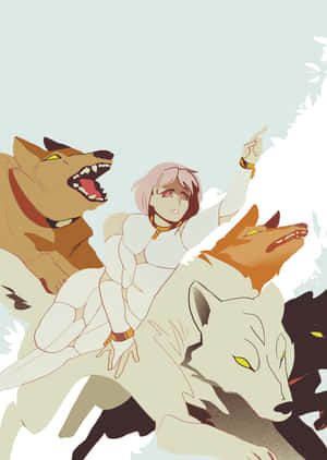 Cheza, Thiếu Nữ Hoa, từ Wolf's Rain — Màn hình chính Hình nền