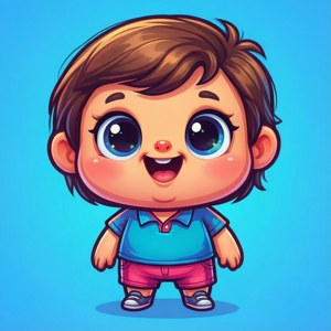 Phiên bản chibi dễ thương của Peso Pluma — Pixel Watch 3 Hình nền