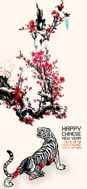 Hình nền Chinese New Year Wood Tiger