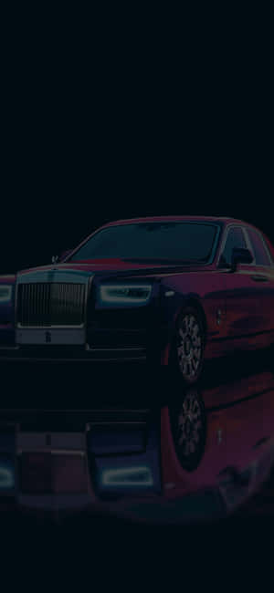 Chú thích: Sang trọng trong chuyển động - Rolls Royce Phantom — Nothing Phone (4a) Pro Hình nền