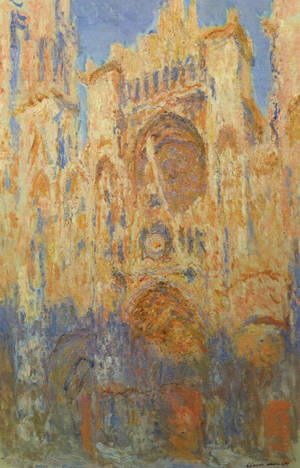 Hình nền Claude Monet Nhà thờ Rouen — Moto Pad 60 Neo Hình nền