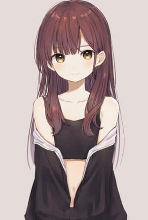 Hình ảnh Cô gái Anime — Xiaomi Pad 9 Pro Max Hình nền