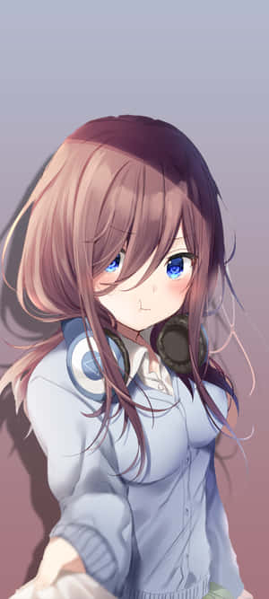 Nền Miku Nakano — POCO M7 Hình nền