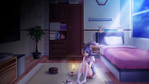 Phông nền phòng Anime — Hoạt hình phòng Hình nền