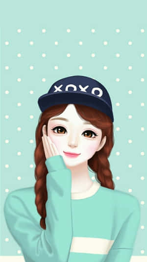 Hình Ảnh Cô Gái Xinh — Dễ thương anime girl Hình nền