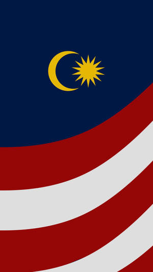 Hình nền Cờ Malaysia Cách Điệu — 9:16 Hình nền