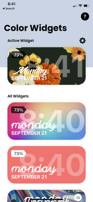 Ảnh Widget — Realme 15x Hình nền