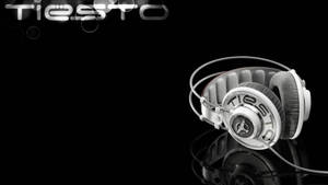 Cool Tiesto Graphic Headphones wallpaper — Tiết kiệm pin Hình nền