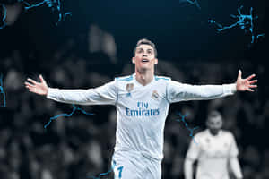 Cristiano Ronaldo thi đấu trên sân cỏ — Cristiano ronaldo Hình nền