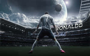 Cristiano Ronaldo ăn mừng bàn thắng trên sân cỏ — Cristiano ronaldo Hình nền