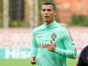 Cristiano Ronaldo hành động trên sân bóng — Cristiano ronaldo Hình nền