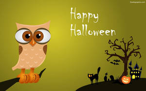 Cú Halloween Dễ Thương