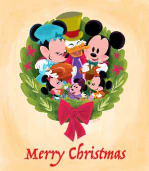 "Cùng Disney tạo nên những kỷ niệm diệu kỳ trong mùa Giáng sinh này!" — Tecno Phantom V Fold2 Hình nền