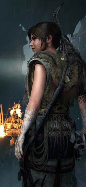 Pixel 3 Shadow Of The Tomb Raider Background — iPhone 12 Hình nền