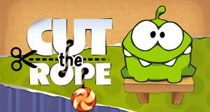 Hình nền Cut The Rope Game Chú Ếch Kawaii