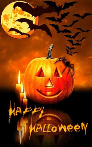 Hình ảnh Halloween hoạt hình — Phim hoạt hình halloween Hình nền