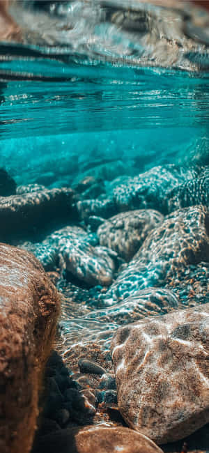 Ocean Aesthetic Phone — iPhone 11 Pro Hình nền