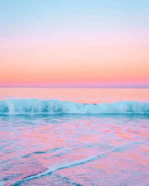 Hình nền Đại Dương Hồng Pastel. — Đại dương Hình nền