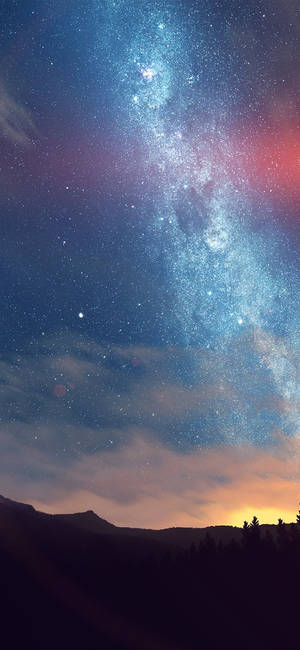 Dải Ngân Hà Milky Way iPhone 2021 — iPhone 15 Pro Max Hình nền