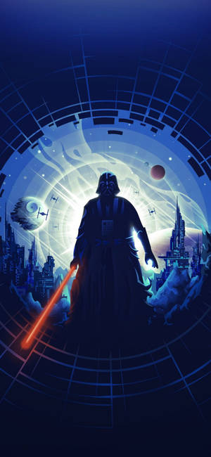 Lịch sử Vader Star Wars 4k iPhone — iPhone 12 mini Hình nền
