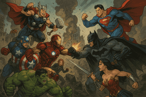 Hình nền thẩm mỹ Marvel, Hình nền DC Comics, Người Dơi, Hình nền siêu anh hùng, Siêu nhân, Người Sắt, Wonder Woman