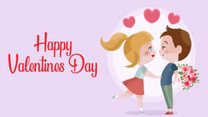 Dễ Thương Ngày Lễ Tình Nhân — Valentine dễ thương Hình nền