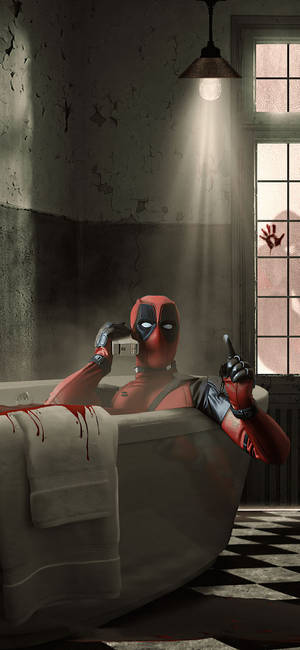 Hình nền Dead Pool iPhone 11 — iPhone 11 Hình nền