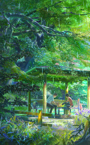 Hình nền điện thoại The Garden of Words — Galaxy Tab S10+ Hình nền
