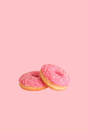 Đồ ăn màu hồng pastel cho iPhone