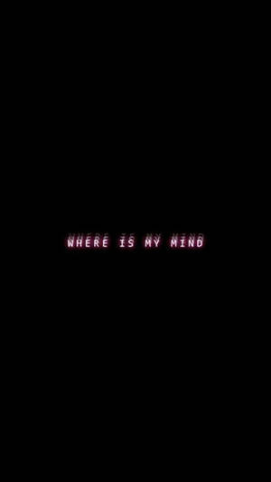 Đồ họa Glitching Wehre Is My Mind — Tối giản Hình nền
