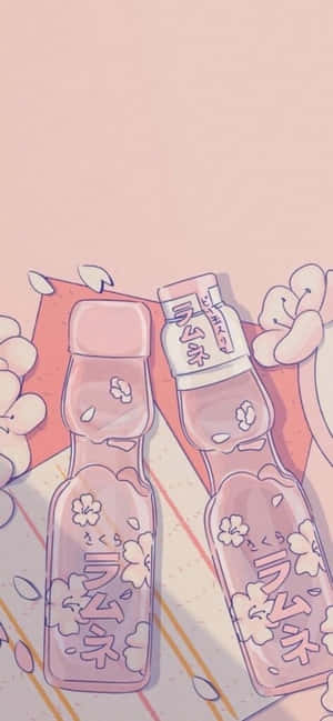 Aesthetic Pink Kawaii [wallpaper] — Oppo A6 Hình nền