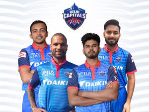 Hình nền Đội Delhi Capitals — 4:3 Hình nền