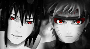 Hình nền Đôi mắt Naruto và Sasuke — Naruto Aesthetic Hình nền