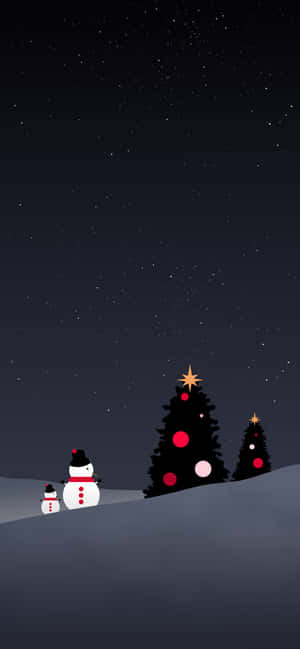 Cool Christmas [wallpaper] — iPhone 15 Plus Hình nền