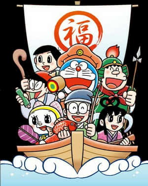 Doraemon và những người bạn trong cuộc phiêu lưu săn tìm kho báu