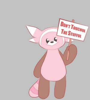 Đừng Đụng Vào Stufful — Pokemon Hình nền