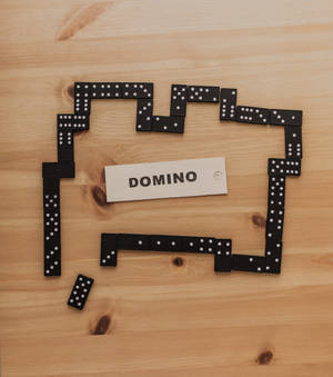 Hình nền Đường Dẫn Domino Đen — Tecno Phantom V Fold2 Hình nền